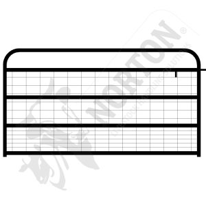 CATTLE YARD GATE (5 BAR) WELD MESH 32nb
