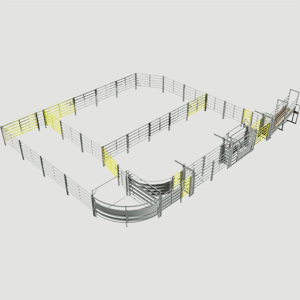 YARD SYSTEMS PERMANENT OVAL RAIL Archives - Norton Livestock Handling ...