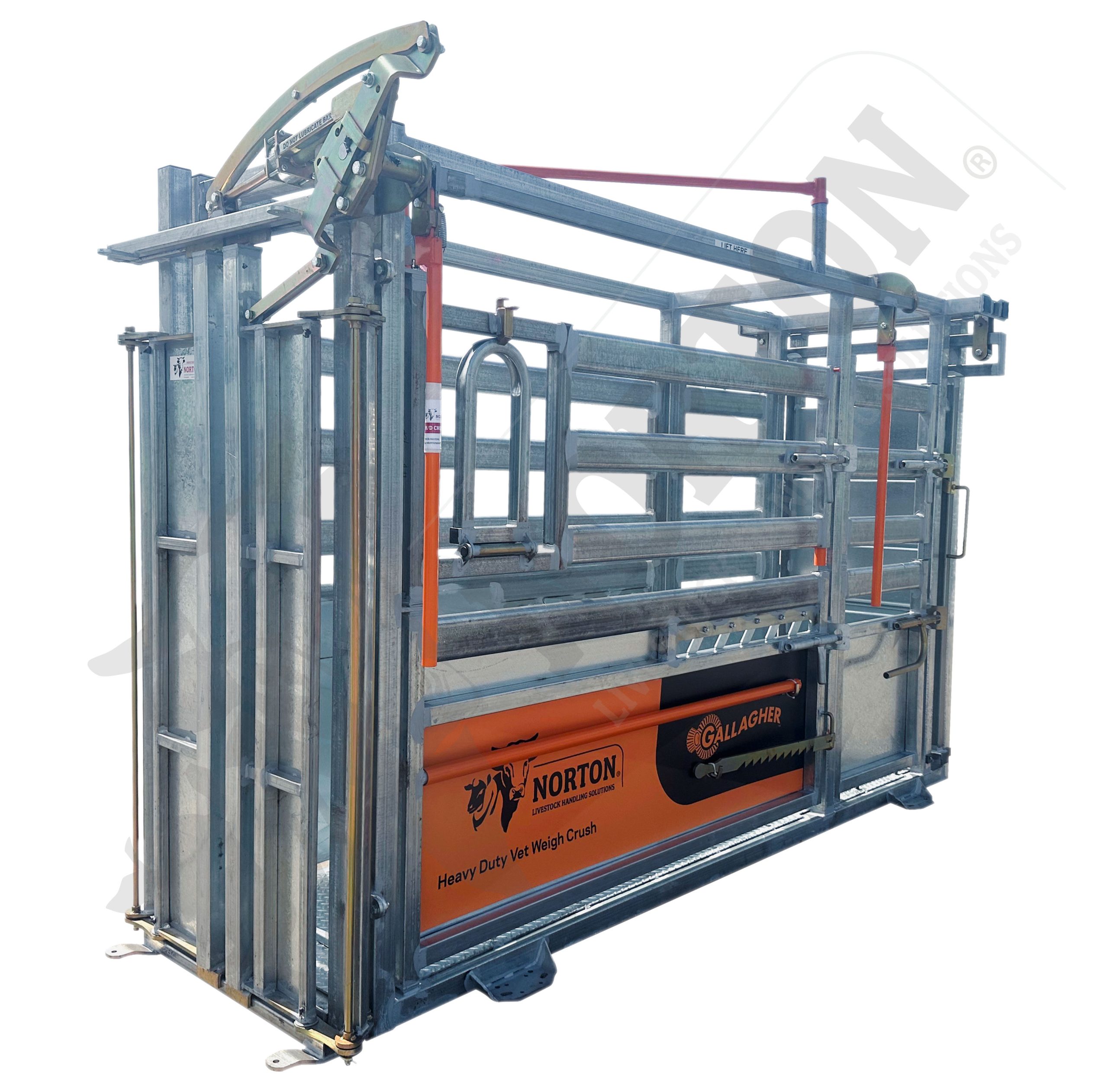 HEAVY DUTY VET WEIGH CATTLE CRUSH Norton Livestock Handling Solutions